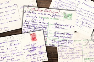 Vintage USSR Postcard Scans