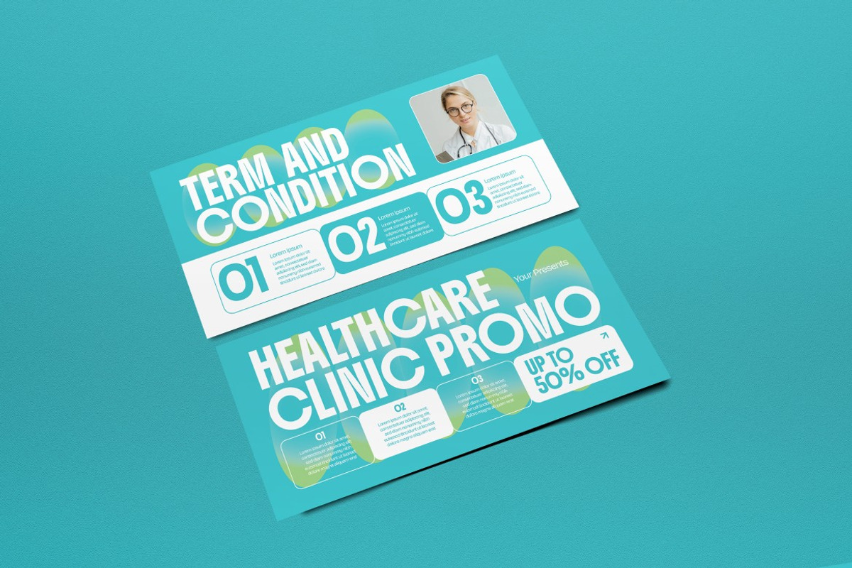 Healthcare Clinic Promo Voucher preview 2