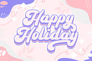 Cute Groovy - Retro Script Font, a Script Font by Densu Creative (Thumbnail 2 of 8)
