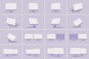 iMac Desktop Mockup Bundles, a Mac Mockup by Graphic Aesthetic (Thumbnail 3 of 22)
