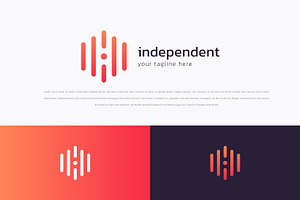 Letter I Communication Logo, a Branding & Logo Template by Signatoro