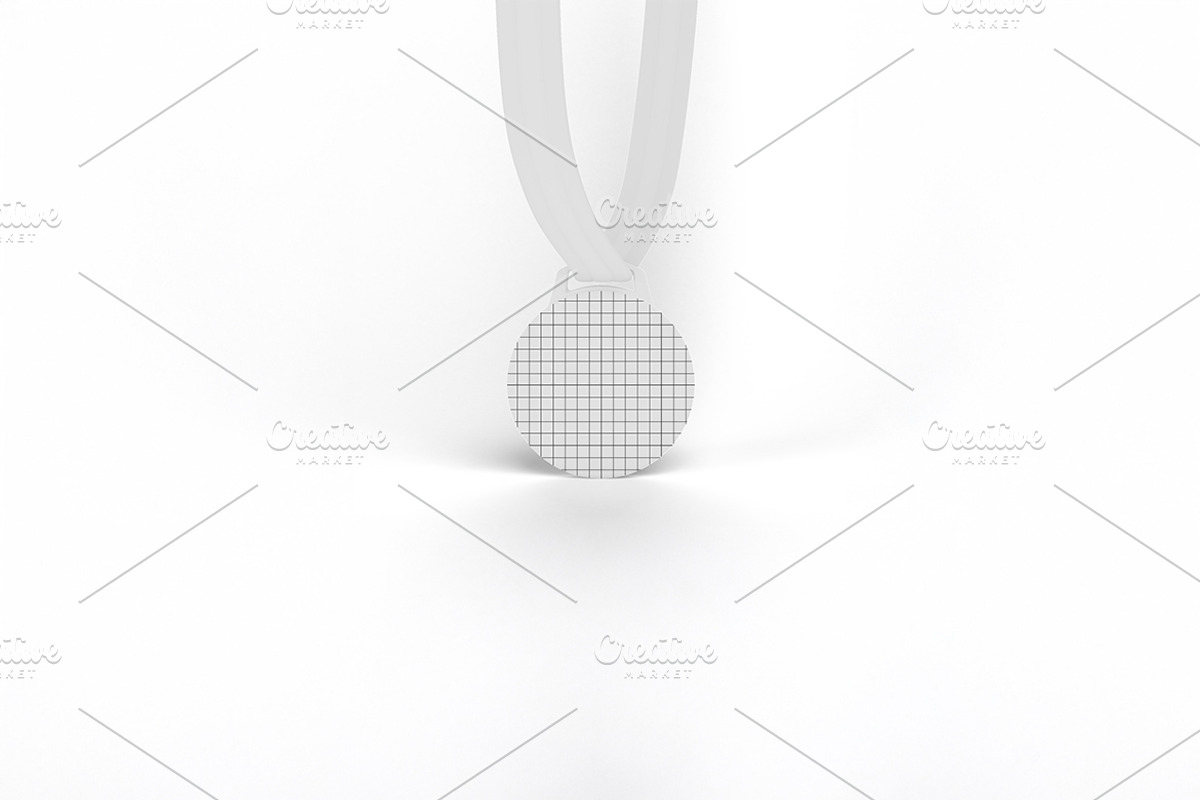 Cartoon Medal Mockup, a Merchandise Mockup by Qaleb Studio (Photo 1 of 2)