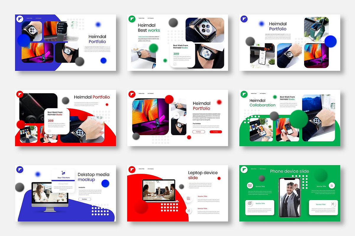 Heimdal - Business Google Slide Temp, a Presentation Template by Dens Creative Studio (Photo 4 of 6)