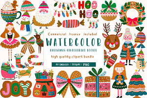 Christmas Gingerbread Cookie Clipart, an Illustration by CreationArt