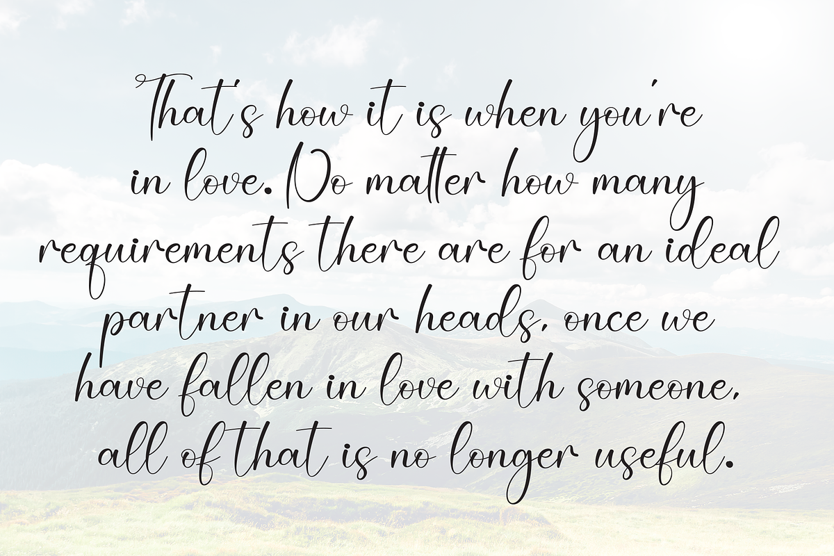 Everytime | Script Font, a Handwritten Font by Scratchones (Photo 6 of 9)