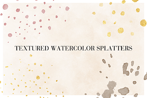 Watercolor splatter PNG
