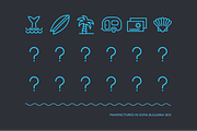 SUMMER ICONS SET, an Icon by Ema Dimitrova (Thumbnail 3 of 3)