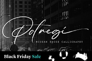 Potregi Black Friday, a Script Font by pineungtype (Thumbnail 1 of 8)
