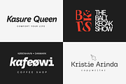 Baru Sans Geometric Font Family, a Sans Serif Font by Kereatype (Thumbnail 17 of 19)