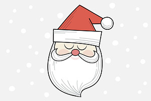 Retro Santa