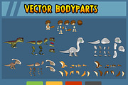 Prehistoric Game Sprites, an Illustration by pzUH (Thumbnail 5 of 6)