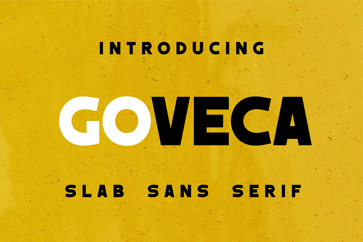 Goveca, a Sans Serif Font by Monoletter Studio (Photo 1 of 5)