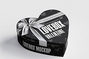 Love Box Valentine Mockup, a Packaging Mockup by Brand Earth (Thumbnail 2 of 4)