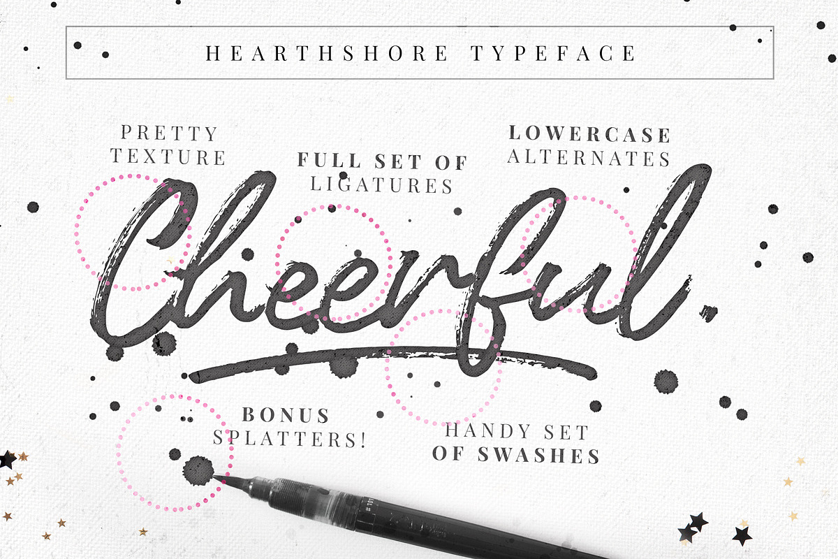 Hearthshore Script + Premade Logos preview 7