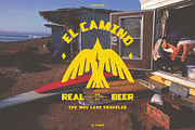EL CAMIO — Retro/Modern Display Font, a Sans Serif Font by Mikey Weeks (Thumbnail 8 of 12)
