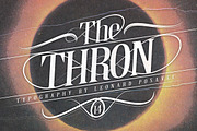 Thron / Font, a Serif Font by Leonard Posavec (Thumbnail 2 of 2)
