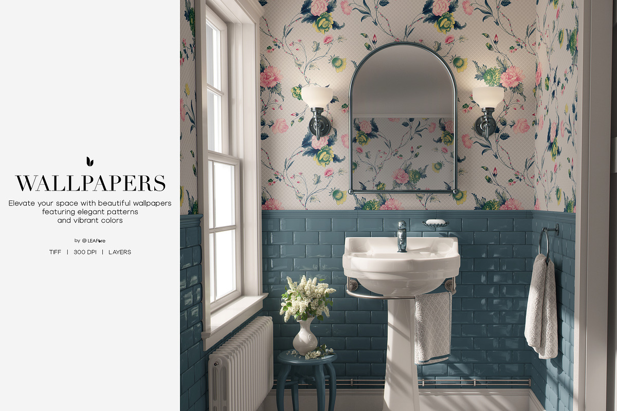 Rosabelle Prints Collection & Motifs, a Pattern Graphic by LEAFure (Photo 9 of 10)
