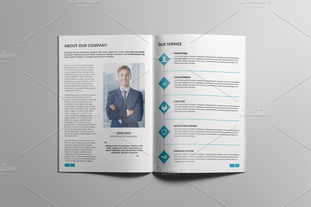 Business Brochure V838, a Brochure Template by Template Shop (Photo 3 of 6)