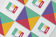 Square Business Card Mockup, a Mockup by Mockstore (Thumbnail 2 of 7)