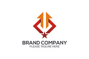 20 Logo Arrow Templates Bundle, a Branding & Logo Template by Friendesigns (Thumbnail 13 of 21)