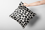 Black Brush Dots, a Pattern Graphic by MalyskaStudio (Thumbnail 4 of 9)