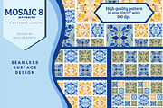 Mosaic 8, MPK00107 - Repeat Pattern, a Pattern Graphic by MissPerfectKaos (Thumbnail 1 of 6)