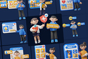 Online Medical 3D Character, a Characters & Person 3D Model by orenjidesign (Thumbnail 8 of 8)