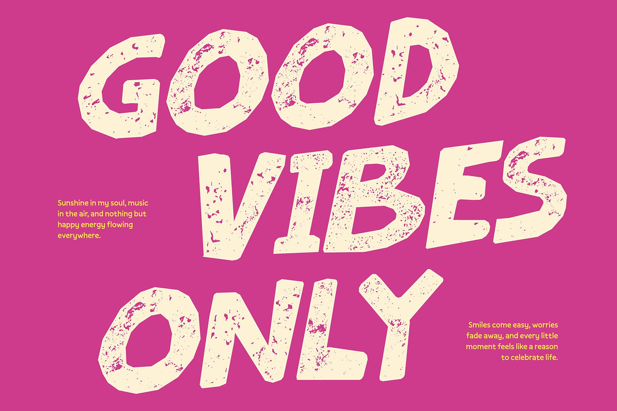 CS Gregory Stamp, a Sans Serif Font by Craft Supply Co. (Photo 4 of 8)