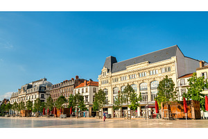 Historic buildings in clermont stock photo containing clermont and, an Architecture Photo by Leonid Andronov