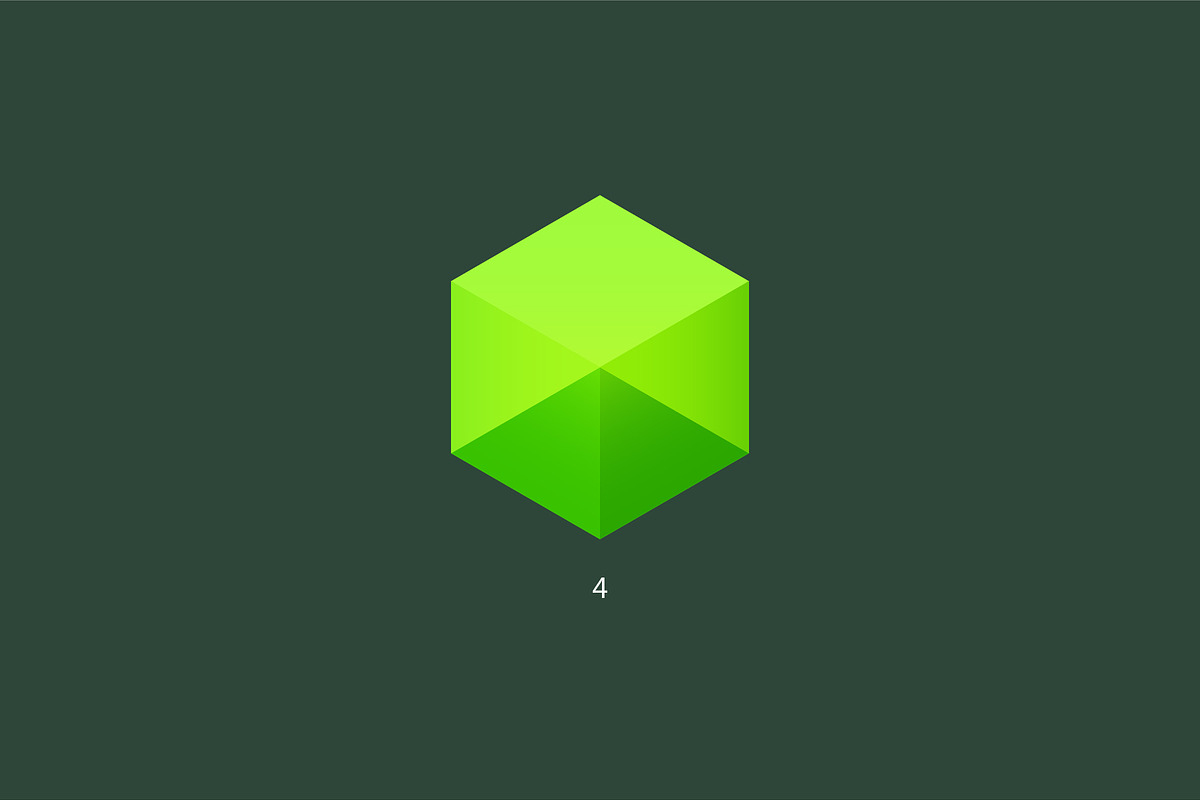 9 hexagons. Vector logo, a Branding & Logo Template by Magda (Photo 6 of 11)