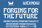 BLACKSMITH FONT, a Blackletter Font by weknow (Thumbnail 2 of 8)