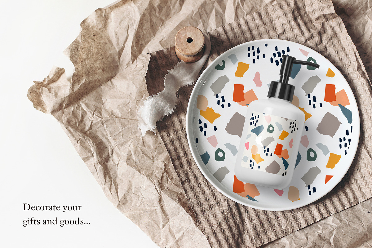 140 abstract cut out spring set, a Decorative Illustration by Tabita's shop (Photo 9 of 17)