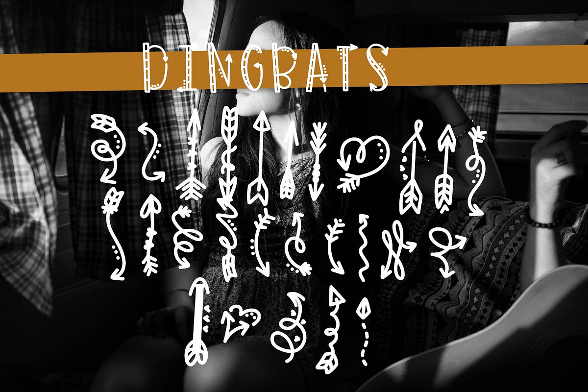 North Arrow - Arrow Font & Dingbat preview 4