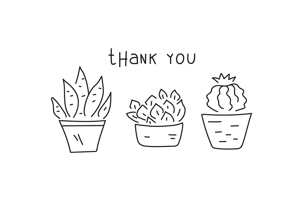 House plants, a Decorative Illustration by cutelevindesign (Photo 8 of 8)