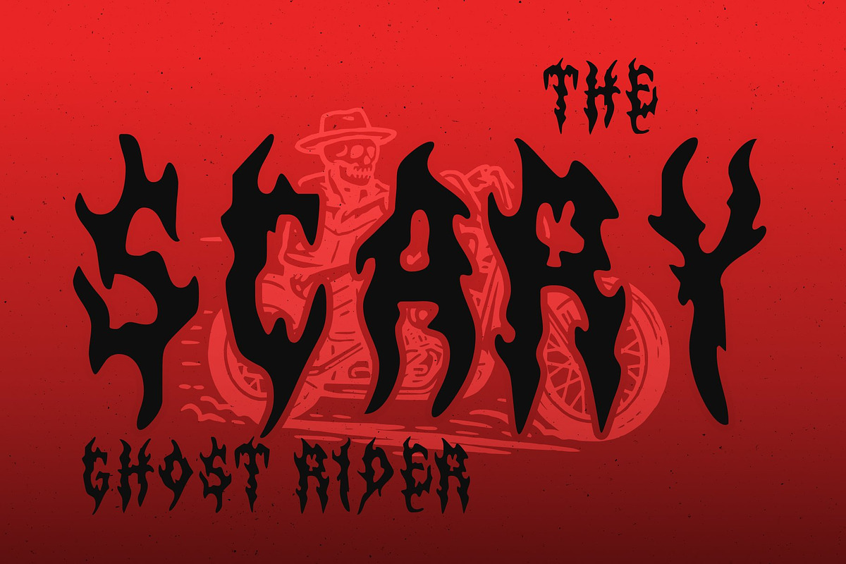 CS Wildfire Drawn, a Blackletter Font by Craft Supply Co. (Photo 5 of 8)