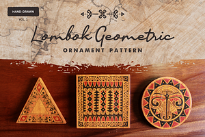 Wall Art Geometric Ornament Print