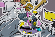 TRICK, a Work Illustration by Behold creative supply (Thumbnail 2 of 3)