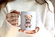 Pink Baby Girl Nursery Clipart, an Illustration by CreationArt (Thumbnail 3 of 9)