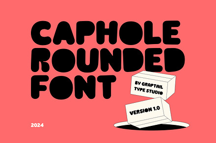 Caphole - Chunky Bold Font