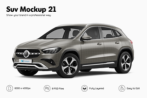 Suv Mockup 21