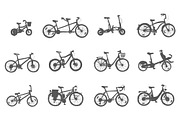 Big set of different bicycles., a Healthcare Illustration by WINS Doodle shop (Thumbnail 5 of 5)