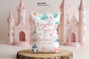 Ocean Animal Snack Bag Label, a Templates & Theme by Digital_Mind (Thumbnail 2 of 2)