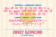 Juicy Lemon - Quirky Wonky Font, a Handwritten Font by shineink.designlab (Thumbnail 13 of 16)