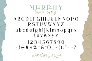 Murphy - Script & Sans BONUS