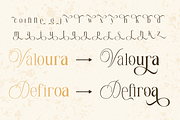 Reglika Mosta - Wedding Family Font, a Serif Font by Pandeka Studio (Thumbnail 10 of 10)