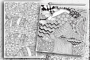 Black and white landscapes, a Texture Illustration by ImHope (Thumbnail 11 of 15)