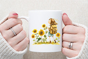 Whimsical Quirky Summer Day Girl Cli, an Illustration by Sublimation Artist (Thumbnail 5 of 6)