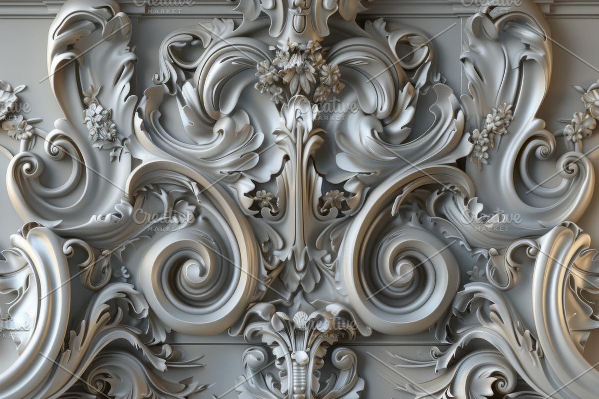 62 Rococo patterns, an Architecture Photo by Handmadefont (Photo 10 of 65)