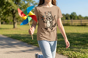 Go Where The Wind Takes You, an Animal Illustration by Vectorlina (Thumbnail 2 of 4)
