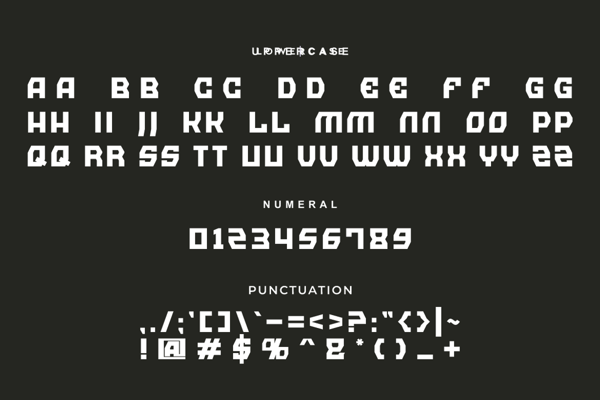 High Sporty Font, a Sans Serif Font by Iqsiart Studio (Photo 4 of 7)